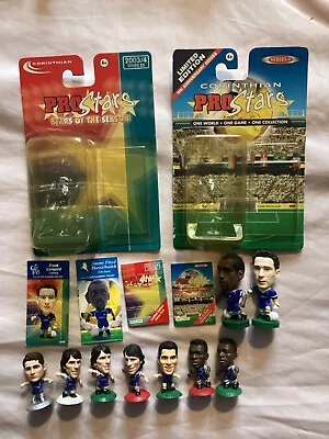 Corinthian Bundle - 9x Chelsea Figures (2 With Original Packaging And Cards) • £5