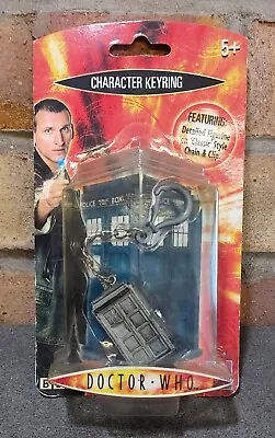 Doctor Who Character Keyring Tardis BBC Character 2004 Sealed • £10