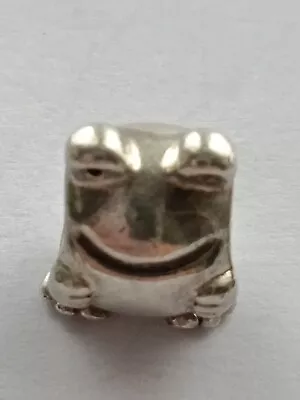 Pandora Retired Sterling Silver 925 ALE Frog Bracelet Charm • £18