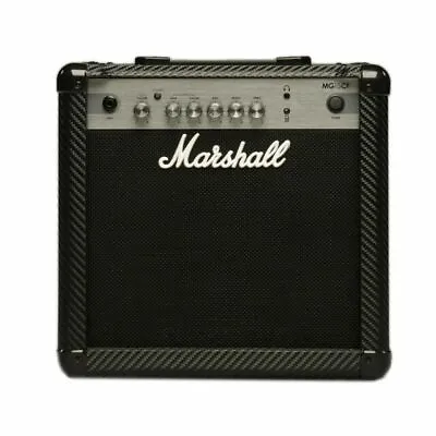 Marshall MG15CF 15W Combo Guitar Amplifier - Carbon Fibre • £50