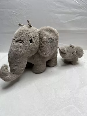 Hallmark Sweet Singin Elephant Pair Mom & Baby Walking & Singing  Plush Music  • $16.67