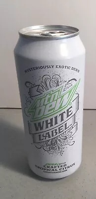 Mt. Dew White Label Soda Can  • $31