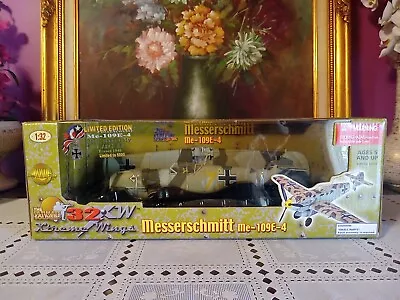 21st CENTURY TOYS ULTIMATE SOLDIER MESSERSCHMITT Me-109E-4  GERMAN FIGHTER PLANE • $59.99