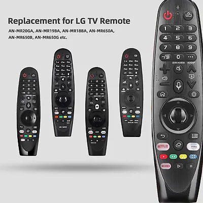 Voice Magic Remote AKB75855501 For LG Smart TV AN-MR20GA AN-MR19BA AN-MR18BA New • £14.29