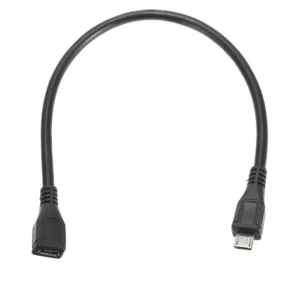 Micro USB Male To Female Extension Extender Data Sync Charging Cable Adaptor • $1.99