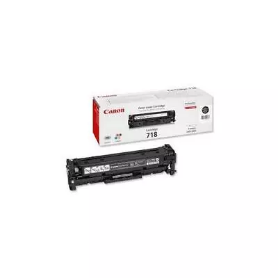 Canon 718 Black Toner Cartridge (Yield 3400 Pages) 2 Pack 2662B005AA • £221.79