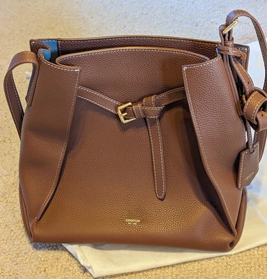 $106 • Buy OROTON Margot Bucket Bag In Whiskey Like New!