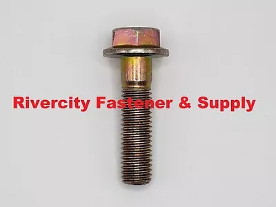 (1) M10-1.5x40 Metric Hex Flange Bolt 10mm X 40mm Screw M10x1.5x40 M10x40 ZY • $7.88