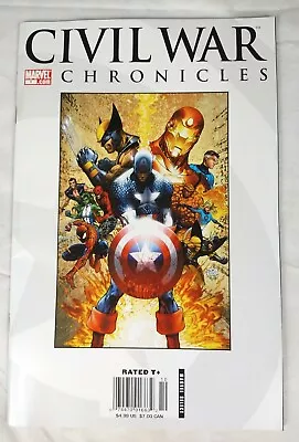 Civil War Chronicles #1 NEWSSTAND Edition Rare (2007 Marvel) Comic • $11.99