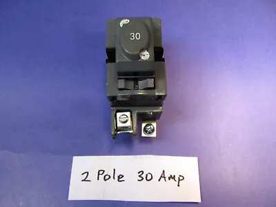 $30 • Buy Pushmatic CE Inc. 2 Pole 30amp Circuit Breaker LJBIP-230 Updated Gray Style