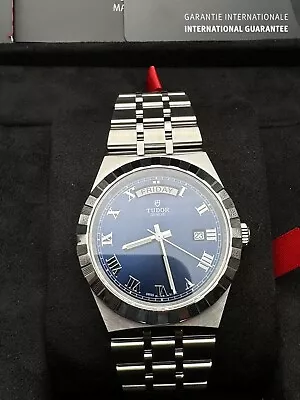 2024 NEW TUDOR Royal Blue Stainless Steel Men's Watch - Ref. 28600 - B&P • $2199.90