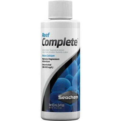 Seachem Reef Complete Marine Aquarium Additive Coral Growth Calcium Supplement • £14.99