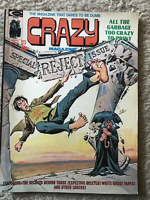 CRAZY Marvel Magazine Issue October 1974 #7 Kung Fu Stan Lee Satire Comic • $6