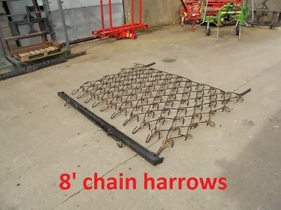 New 8 Foot Trailed Drag Chain Harrows. Suit ATV / Tractor / Gator. Field Paddock • £550