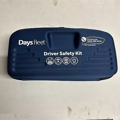 DAYSFLEET DRIVERS SAFETY KIT/BAG FOR IN VEHICLE 2x HI-VIZ VEST - SEE DESCRIPTION • £10