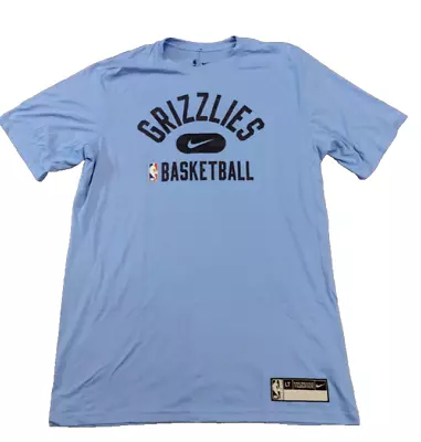 Nike Memphis Grizzlies Dri-FIT Team Issued Practice Shirt Mens L Tall DA9438-448 • $49.99