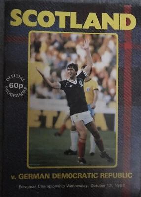 £3 • Buy 2 Scotland European Championship Qualifiers 1982-3
