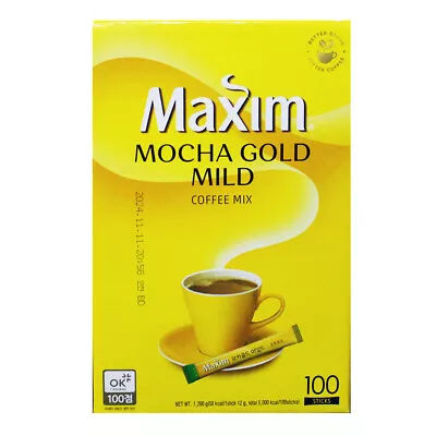 Maxim Mocha Gold Instant Mild Coffee Mix-KOREA Brand Individual Stocks US Seller • $27.75
