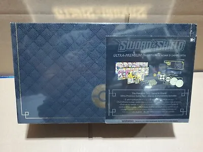 $199.99 • Buy Pokémon TCG: Sword & Shield- Zacian & Zamazenta Ultra Premium Elite Trainer Box