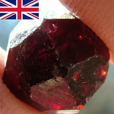 £3.76 • Buy 2023 Natural Red Garnet Crystal Gemstone Rough Stone Mineral Specimen Healing UK