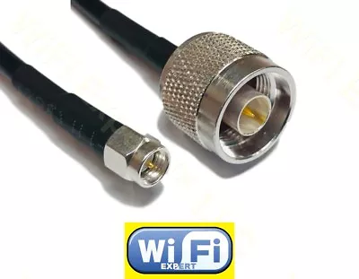 Times® Lmr195 Low Loss Flex Coax Rf Cable Sma Male To N Type Male Rf Cable Usa • $19.82