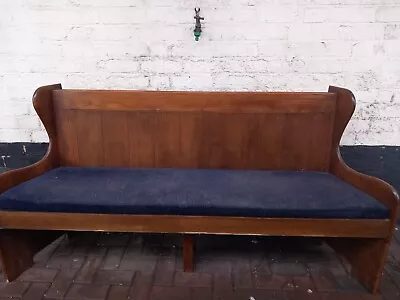 Church Pew - Antique Reclaimed Church Bench - Old Pew Seat - Ideal For Hallways • £95
