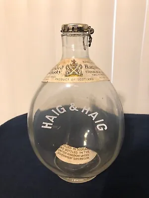 Vintage Haig And Haig Pinch Scots Whisky Bottle W/ Cap • $39.50