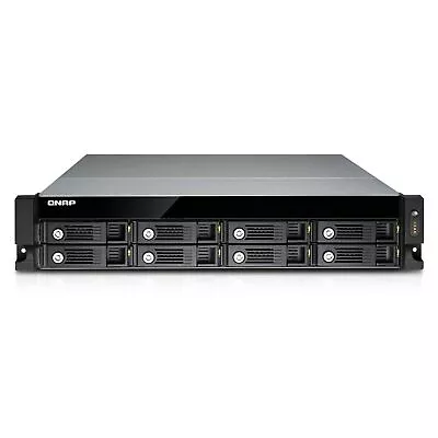 Qnap TS-871U-RP-i5 Nas 32GB RAM Cache SSD 2X 480GB HDD X 8 2 TB Rack 2U Gigabit • £2524.48