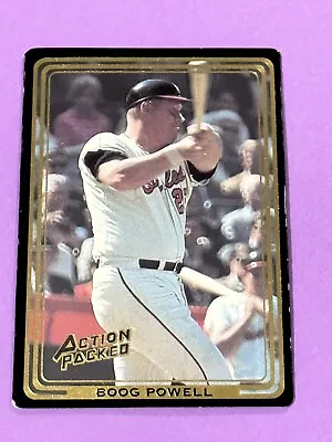 1992 Action Packed Boog Powell #80 Baltimore Orioles (J) • $1