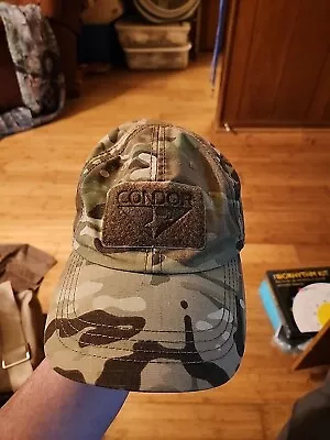 Condor Tactical Cap Hat Adjustable Multicam Camo Strapback Operator • $9.95