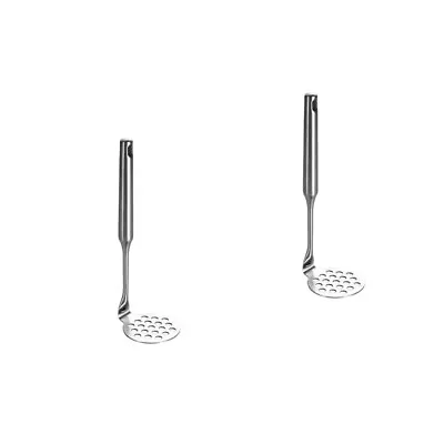  Set Of 2 Child Baby Food Masher Stainless Steel Potato Ricer • £17.19