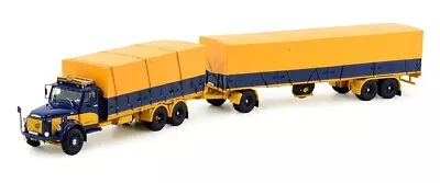 TEKNO - VOLVO N88 6x4 Straight Truck With 1+2 Axle Trailer ASG - OVE PETTERSON... • $264.68