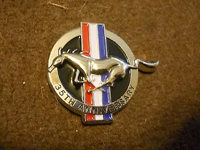 1999 Ford Mustang 35th Anniversary Chrome Metal Running Horse Emblem Badge New • $9.99