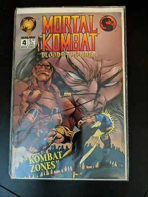 Mortal Kombat Blood And Thunder #4 VF 1994 Comic Based On Video Game Series • $13.75