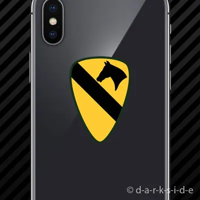 (2x) 1st Cavalry Division Cell Phone Sticker Mobile First Team Cav Fort Hood • $3.99