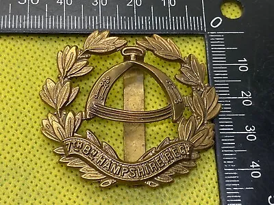 WW1 British Army 7th Battalion Hampshire Regiment Cap Badge • $31.81
