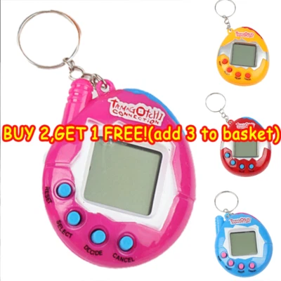 $8.22 • Buy TAMAGOTCHI Electronic Cyber Pet Toy Virtual Game 90's Retro Nostalgic Key Ring