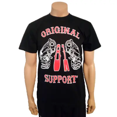 Hells Angels Support Shirt Guns & Hammer Original 81 Support And Fight For Ha • $58.84
