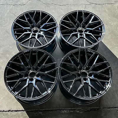 4pcs 18  VMR Wheels V802 18x9.5 Et35 | 5x114.3 | 73.1mm Hub Bore | Crystal Black • $1115.90