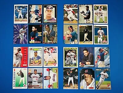 Lot Of (24)  1994 Manny Ramirez Indians Red Sox Baseball Rookie Cards; No Dupes • $7.99