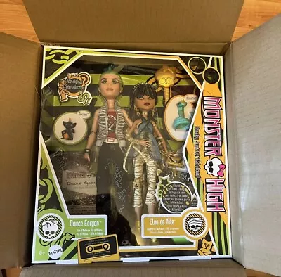 2024 Monster High Deuce Gorgon & Cleo De Nile Creeproduction Fashion Doll 2-pack • $99.99