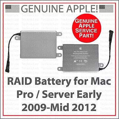 NEW Apple 923-00865 922-8964 RAID Battery Mac Pro 2009 20102012 A1289 020-6315 • $65.99