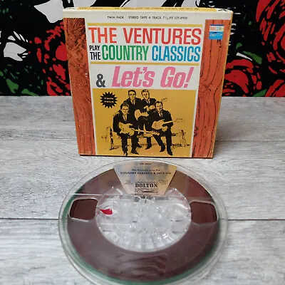 RARE 1963 The Ventures ‎– Play The Country Classics Reel To Reel Tape 7 1/2 IPS • $100