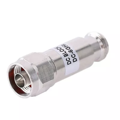 N DC BLOCK Male To Female 50ohms DC-3GHz N Type RF Fixed Connectors DC-Blocks • $10.99