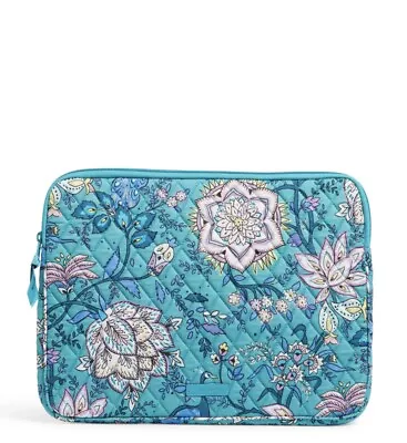 Vera Bradley Cotton Laptop Sleeve - Peacock Garden • $10