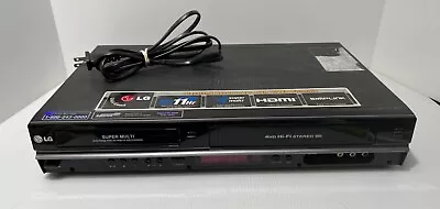LG RC797T DVD Recorder VCR Combo For PARTS Or REPAIR • $30