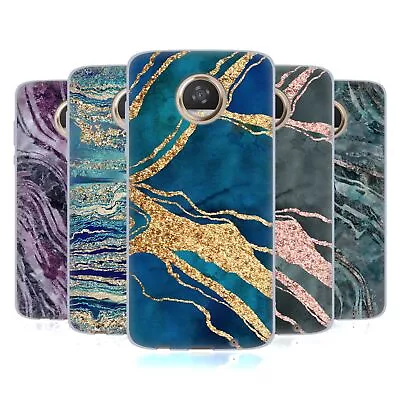 Official Lebensart Gemstone Marble Soft Gel Case For Motorola Phones • $19.95