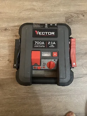 Vector 700A 2.1A Battery Jump Starter Used Tested Working Good • $42.99