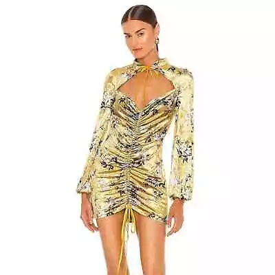 Kim Shui Velvet Ruched Mini Dress • $185