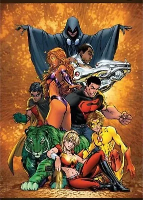 Teen Titans Poster Michael Turner DC Direct DC Comics New And Sealed • $9.99